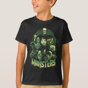 Camiseta Vintage Funny Monster Mash Frankenstein Horror Mov