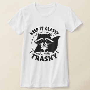 Camiseta Vintage Funny Sarcastic Raccoon