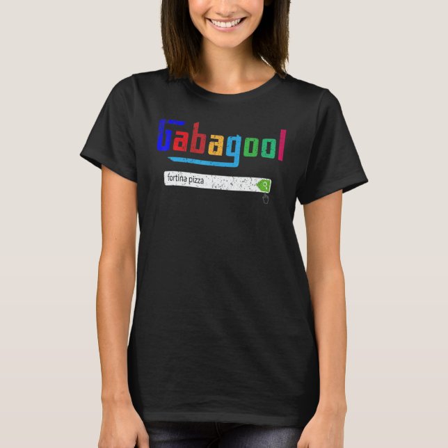 Camiseta Vintage Gabagool  Italian Slang (Frente)
