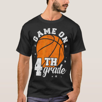 Camiseta Vintage Game 4º Grau De Basquete Primeiro Dia De S
