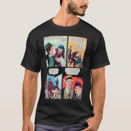 Camiseta Vintage Gangster História em quadrinhos Mob Boss B