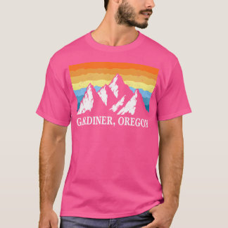 Camiseta Vintage Gardiner Oregon Mountain Hiking Souvenir P
