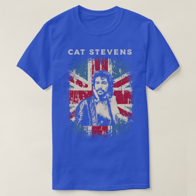 Camiseta Vintage Gato Incomodado Stevens (Frente do Design)