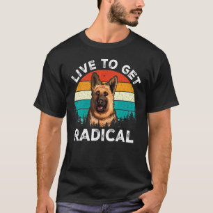 Camiseta Vintage German Shepard Radical German Shepard Shep