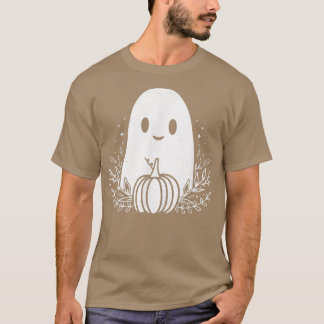 Camiseta Vintage Ghost Autumn Fall Halloween