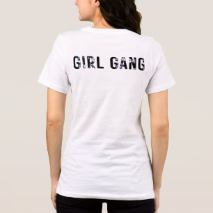 Camiseta Vintage Girl Gang Retro Aestic Design