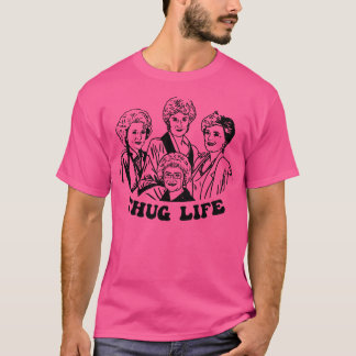 Camiseta Vintage Girls Ouro Thug Life 80s