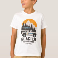 Vintage Glacier National Park Road Trip Montana