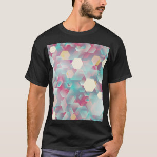 Camiseta Vintage Glittering Confetti Fundo.