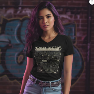 Camiseta Vintage GOD NEWS