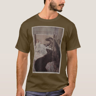 Camiseta Vintage Goldilocks e os Três Ursos (1923)