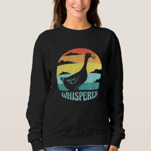 Camiseta Vintage Goose Whperer Retro Sunset Art Pet Goose