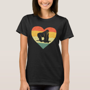 Camiseta Vintage Gorilla For Gorillas Men Women Kids Retro