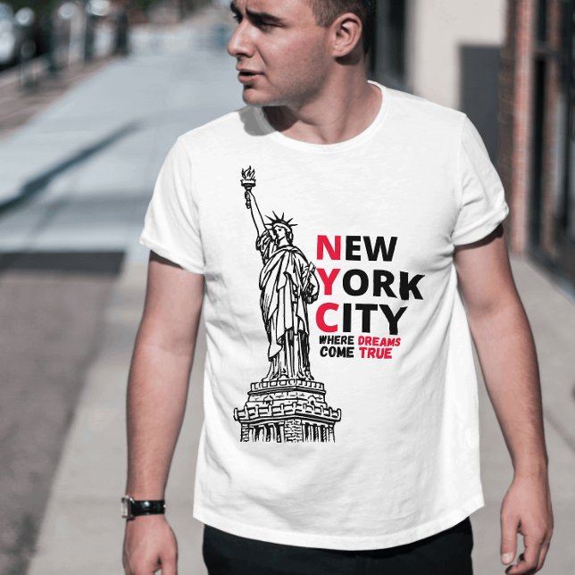 Camiseta Vintage Graphic New York Sonho Americano (Criador carregado)