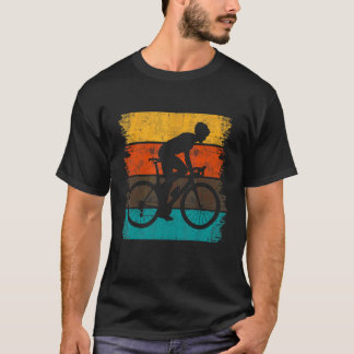 Camiseta Vintage Graphic Road Bike Cyclist Sport Ro
