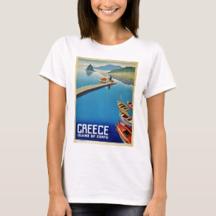 Camiseta Vintage Grécia - Ilha de Corfu