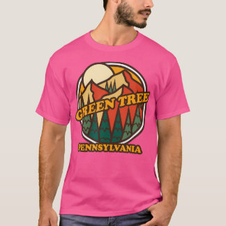 Camiseta Vintage Green Tree Pensilvânia Mountain Hike So