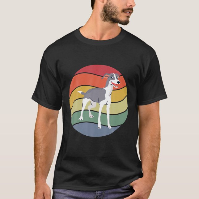 Camiseta Vintage Greyhound Dog (Frente)