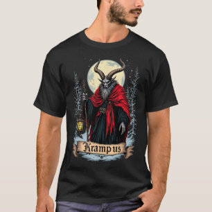 Camiseta Vintage Gruss Vom Krampus Véspera de Natal Criança