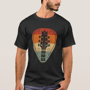 Camiseta Vintage Guitar Lover Guitarist Base Elétrica Guita