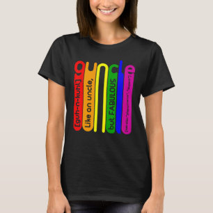 Camiseta Vintage Guncle Definition Proud Gay Tio Lgbtq P