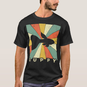 Camiseta Vintage Guppy Fish Lover Style Animal