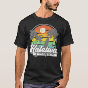 Camiseta Vintage Haleiwa Beach Surf Hawaii Surfing