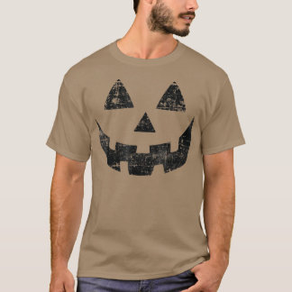 Camiseta Vintage Halloween 2022 Pumpkin Jackolantern Face s