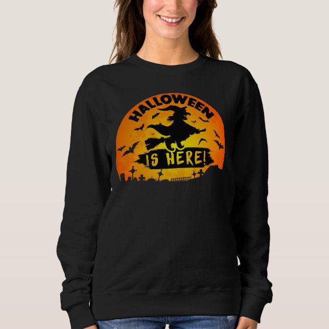 CAMISETA VINTAGE HALLOWEEN AQUI (Frente)