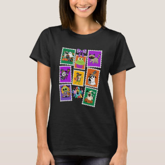 Camiseta Vintage Halloween - Carimbo De Pocena