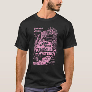 Camiseta Vintage Halloween Monstros Slasher Horror Movie Ho