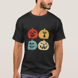 Camiseta Vintage Halloween Pumpkin Women, Men, Kids, Funny