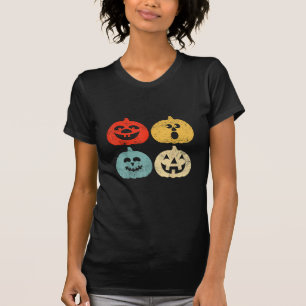 Camiseta Vintage Halloween Pumpkin Women, Men, Kids, Funny