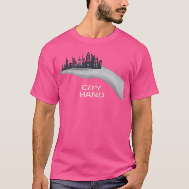 Camiseta Vintage Hand gift (Frente)