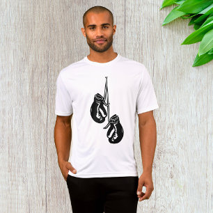 Camiseta Vintage Hanging Boxing Luvas Retro-Fighter