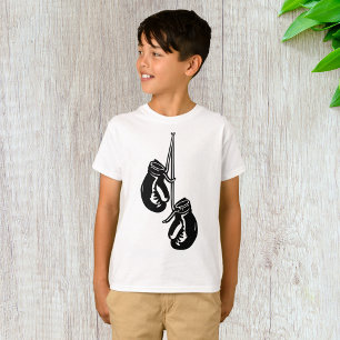 Camiseta Vintage Hanging Boxing Luvas Retro-Fighter