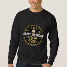 Camiseta Vintage Happy Birthday Legend 1993
