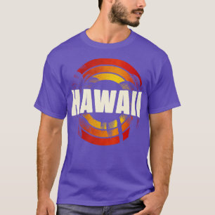 Camiseta Vintage Hawaii Vacage Souvenir Retro Sunset