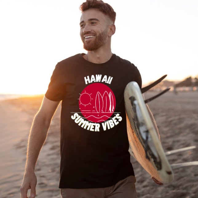 Camiseta Vintage Hawaii verão vibes Surfer (Criador carregado)