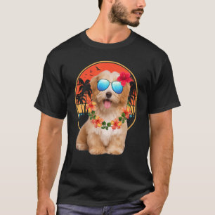 Camiseta Vintage Hawaiian Maltês Cog Hawaii Tropical Sumum