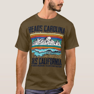 Camiseta Vintage Head Carolina Tail California Summer Beac