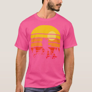 Camiseta Vintage Hiker Mountain Clima ao ar livre Retro Hik