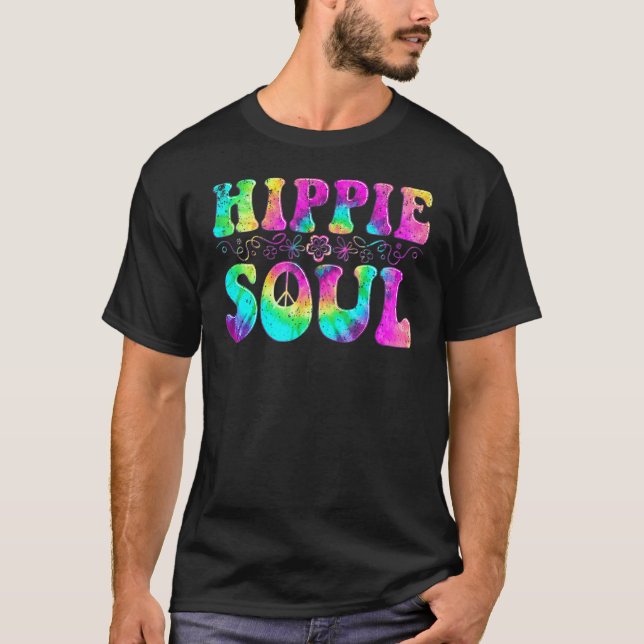 Camiseta Vintage Hippie Soul (Frente)