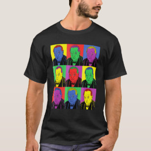 Camiseta Vintage História Pop Art Winston Churchil
