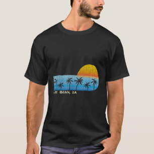 Camiseta Vintage Hobie Beach, Za Palm Trees &amp; Sunset Be