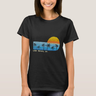 Camiseta Vintage Hobie Beach, Za Palm Trees &amp; Sunset Be
