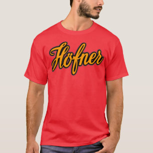 Camiseta Vintage Hofner Orange