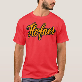 Camiseta Vintage Hofner Orange