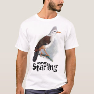 Camiseta Vintage Hoopoe Starling Bird