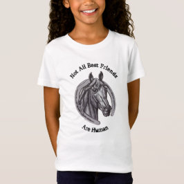 Camiseta Vintage Horse Sketch Barn Animal Melhores Amigos